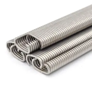 Heavy Duty Hog Rings (10,000 PCS) – Blunt Point Galvanized Steel for Upholstery, Fencing & Cages