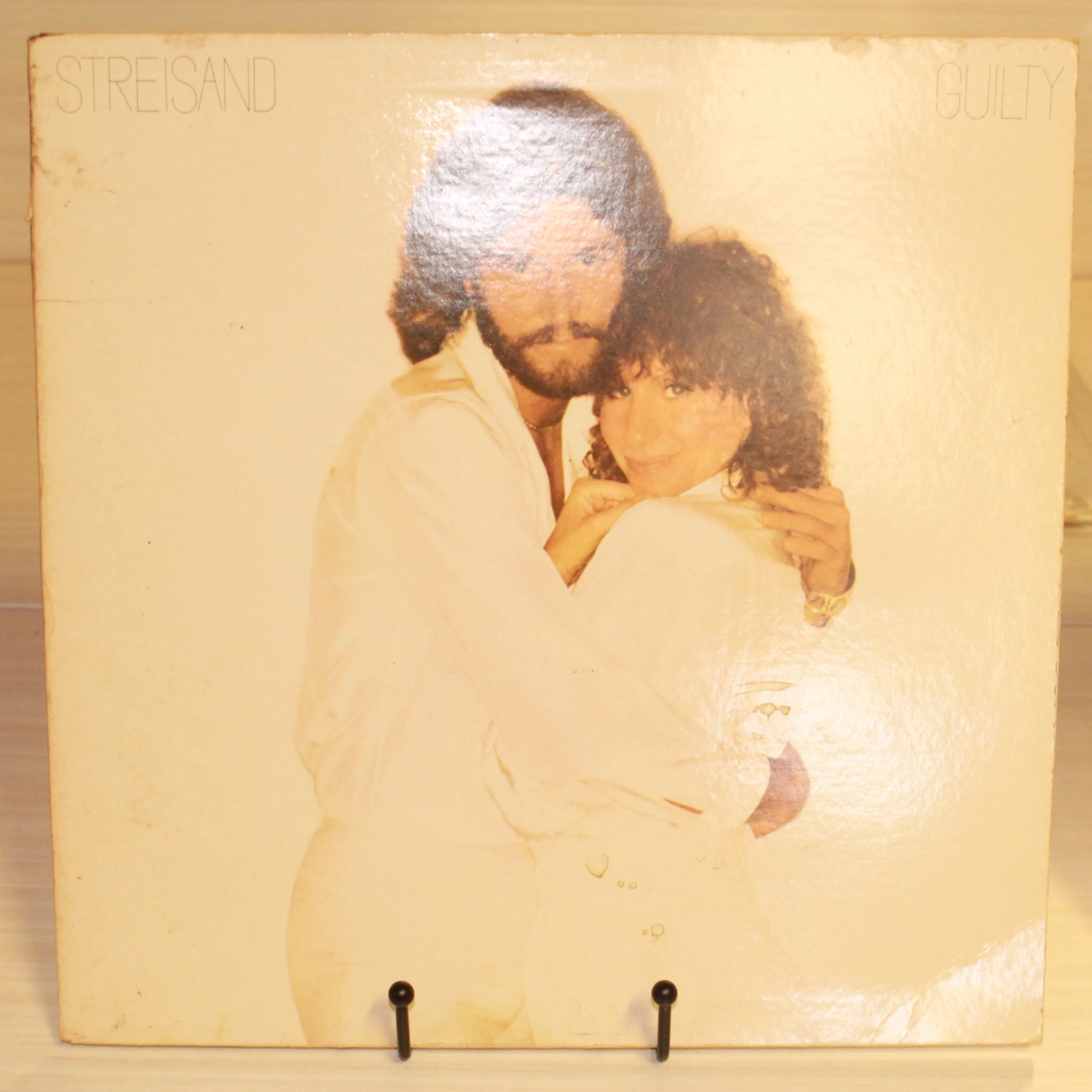 Barbra Streisand - Guilty 23 Sep (1980, Columbia) Vinyl Record VG+/VG+