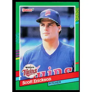 Scott Erickson 1991 Donruss #767c Minnesota Twins