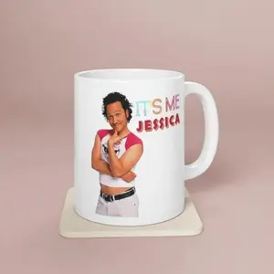 [Sale Up To 50%] It's Me Jessica Mug, The Hot Chick Meme Mug, 15oz Ceramic Mug, Comedy Movie Meme 11oz Coffee Cup, Funny Mug Gift For Best Friend, Coworker 11oz & 15oz ceramic mug
