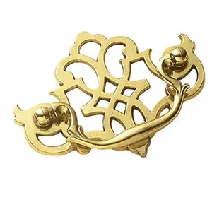 212 MAIN Queen Anne's Lace 3 in. Bail Door Pull - Lancaster Hand Polished, Simple, Romantic Look Door Hardware Accessory