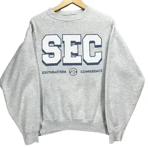 Retro Sec Sweatshirt Southeastern Conference, Sport Sweatshirt Menswear sport graphic