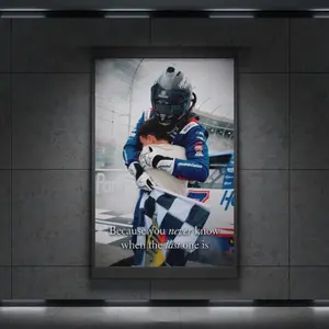 POSTER No FRAME Because You Never Know When The Last One Is, Kyle Busch And Brexton Busch Memorial Poster, Racing Nascar, Gift For Fan