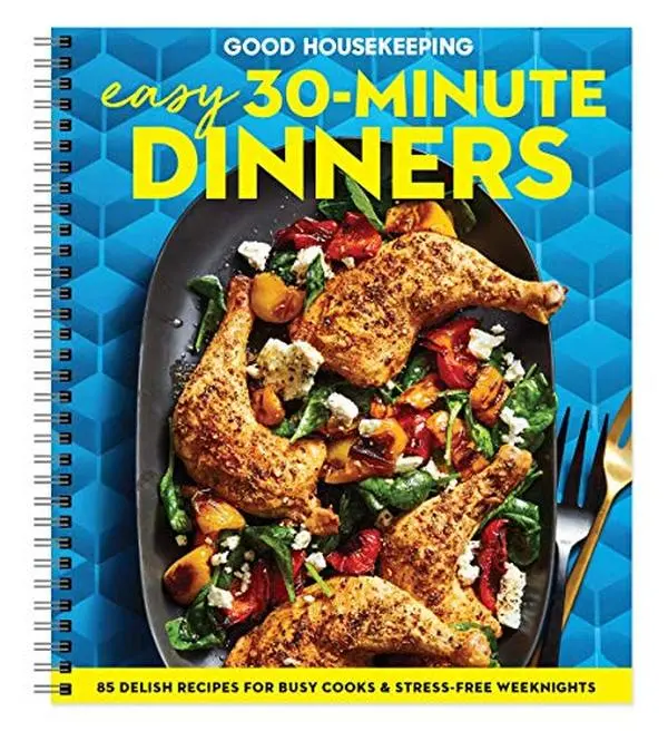 USED Good Housekeeping's Easy 30-Minute Dinners: Meal Plans for Skillet, Multi-Cooker, Sheet Pan, Grill with Easy Prep for Household Kitchen Cooking - English Book by Good Housekeeping
