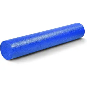 Medium Firm Round PE Foam Roller for Pilates, Yoga, Stretching, Balance & Core Exercises