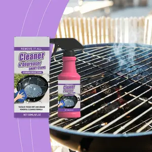 BBQ Grill Cleaner, Powerful Charcoal Residue Remover, Stain Eliminator, Quick Clean Specialized Cleaning Agent, Home Cleaning Supplies