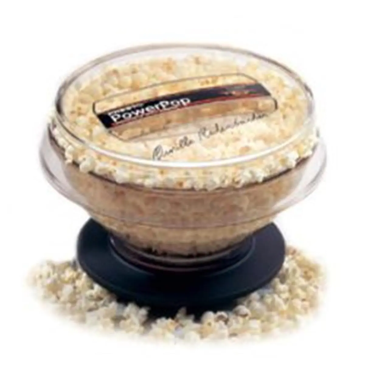 PRESTO 04830 PowerPop Microwave Popcorn Popper - Dishwasher-Safe, Fully Immersible Specialty Kitchen Appliance, 1-Year Limited Warranty, Fits Microwaves, Powerbase