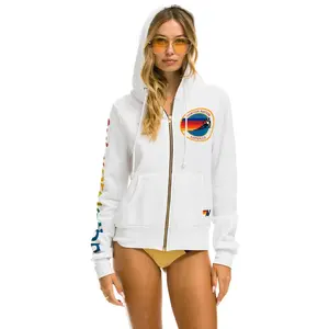 AVIATOR NATION ASPEN HOODIE - WHITE