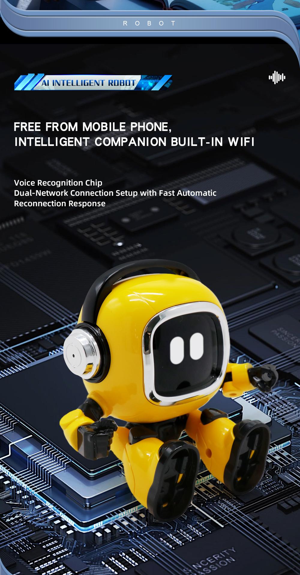 AI intelligent robot - intelligent voice companionship | A new type of children's artificial intelligence dialogue early education toy, loved by both boys and girls.
