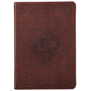 Christian Art Gifts Classic Journal Names Of God Exodus 34:6 Bible Verse, Inspirational Scripture Notebook, Ribbon Marker, Brown Faux Leather Flexcover, 336 Ruled Pages Imitation Leather – February 5, 2018