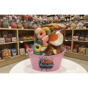 Blue or Pink Birthday Basket