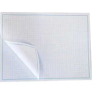 Blueprint and Graph Paper Pad - 50 Sheets Per Pad - 70lb Text - For Drawing, Designing, Perfect Tool for Young Artists, Budding Designers and Classroom Use (1 Pack, 12x18)