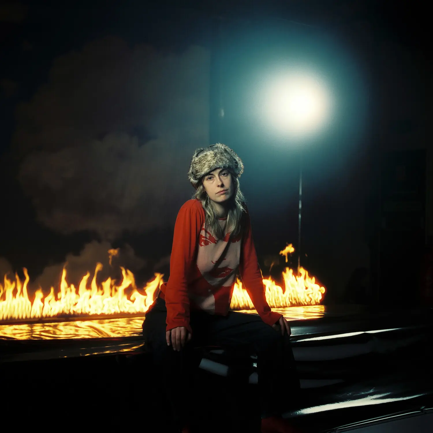 Melanie Baker - Somebody Help Me, I'm Being Spontaneous! - Red  [VINYL RECORD - LP] Colored Vinyl, Red