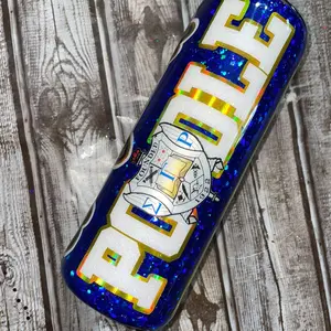 SHRho Blue Pretty Poodle 20oz tumbler