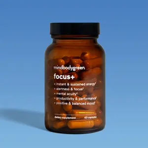 mindbodygreen Focus+ Nootropic - 60 Capsules for Enhanced Focus, Energy & Productivity - Healthcare, Fitness, Dietary Supplement