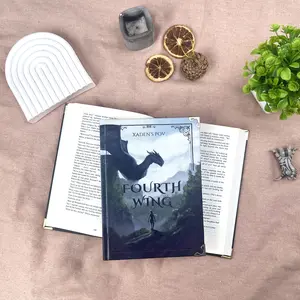 Handbound Collectible: Fourth Wing (Xaden’s POV) - Custom Hardcover Edition with Metal Corners
