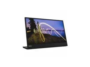 Lenovo ThinkVision M15 16" Class Full HD LED Monitor - 16:9 - Raven Black - 15.6" Viewable - IPS - WLED Backlight - 1920 x 1080 - 16.7 Million Colors - 250 Nit - 6 ms - 60 Hz - USB-C - 62CAUAR1UZ