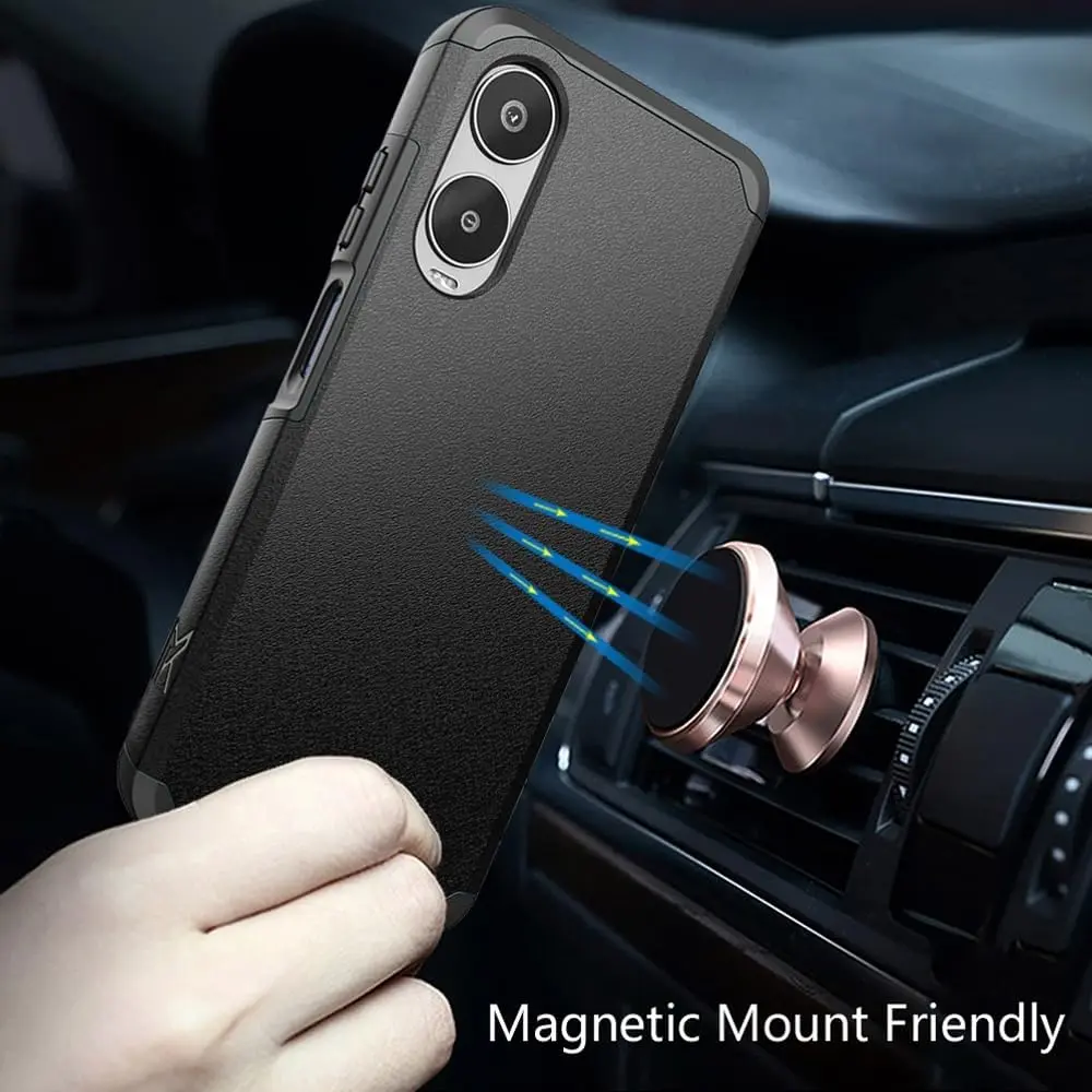 Compatible with Cricket Icon 6 (SL219C) Case, AT&T Verge (SL219A) Case, with Tempered Glass Screen Protector, Dual Layer Hybrid Support Shockproof Heavy Duty Protection Phone Case (Black) - TikTok Shop Compatible with Cricket Icon 6 (SL219C) Case, AT&T Verge (SL219A) Case, with Tempered Glass Screen Protector, Dual Layer Hybrid Support Shockproof Heavy Duty Protection Phone Case (Black) - TikTok Shop
