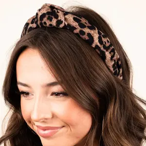 Corduroy Knotted Headband