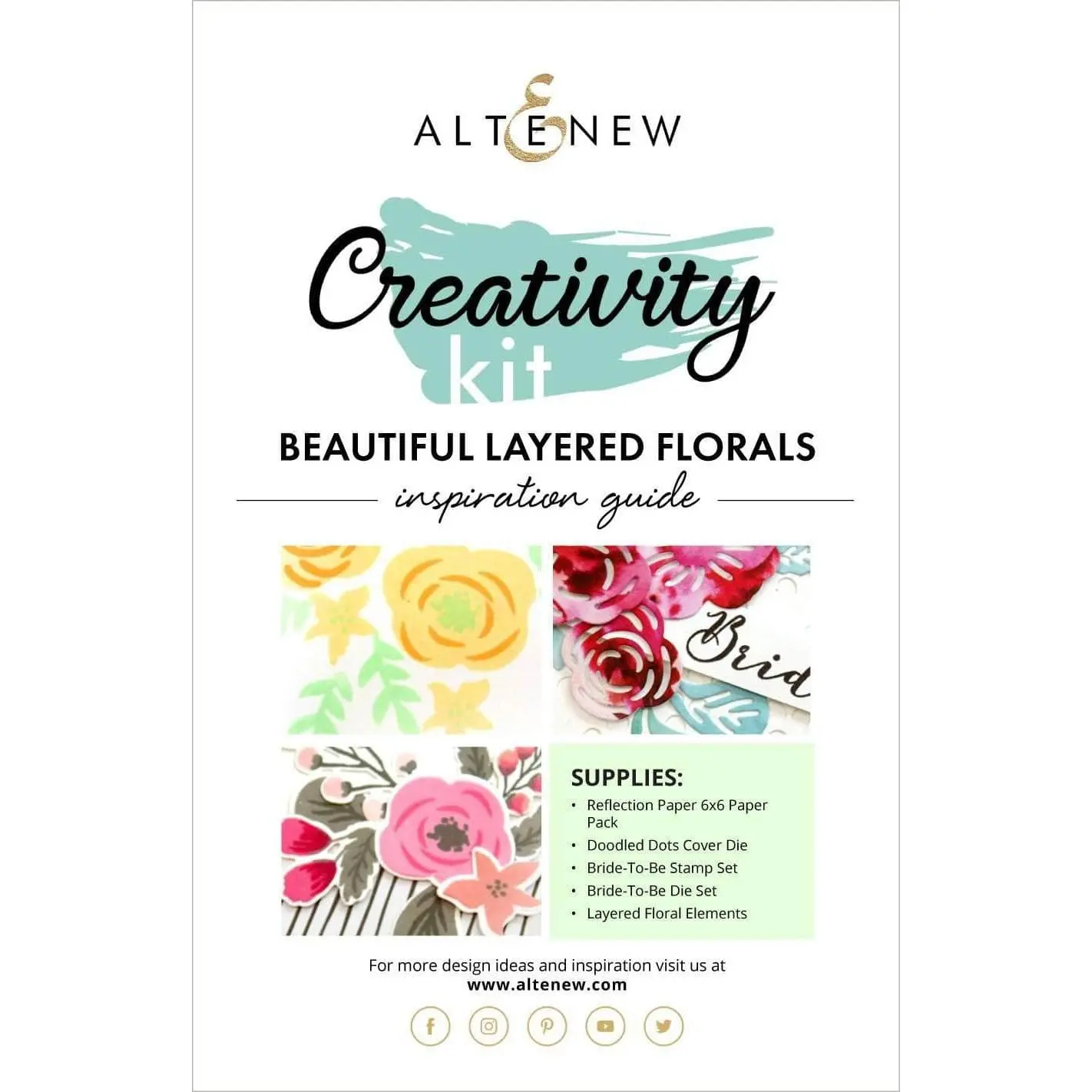 Beautiful Layered Florals Creativity Kit Inspiration Guide