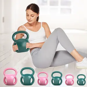 RUNWE 3 Handle Kettlebells Weight - Weight for Women Options 5, 10, 15 and 20 L