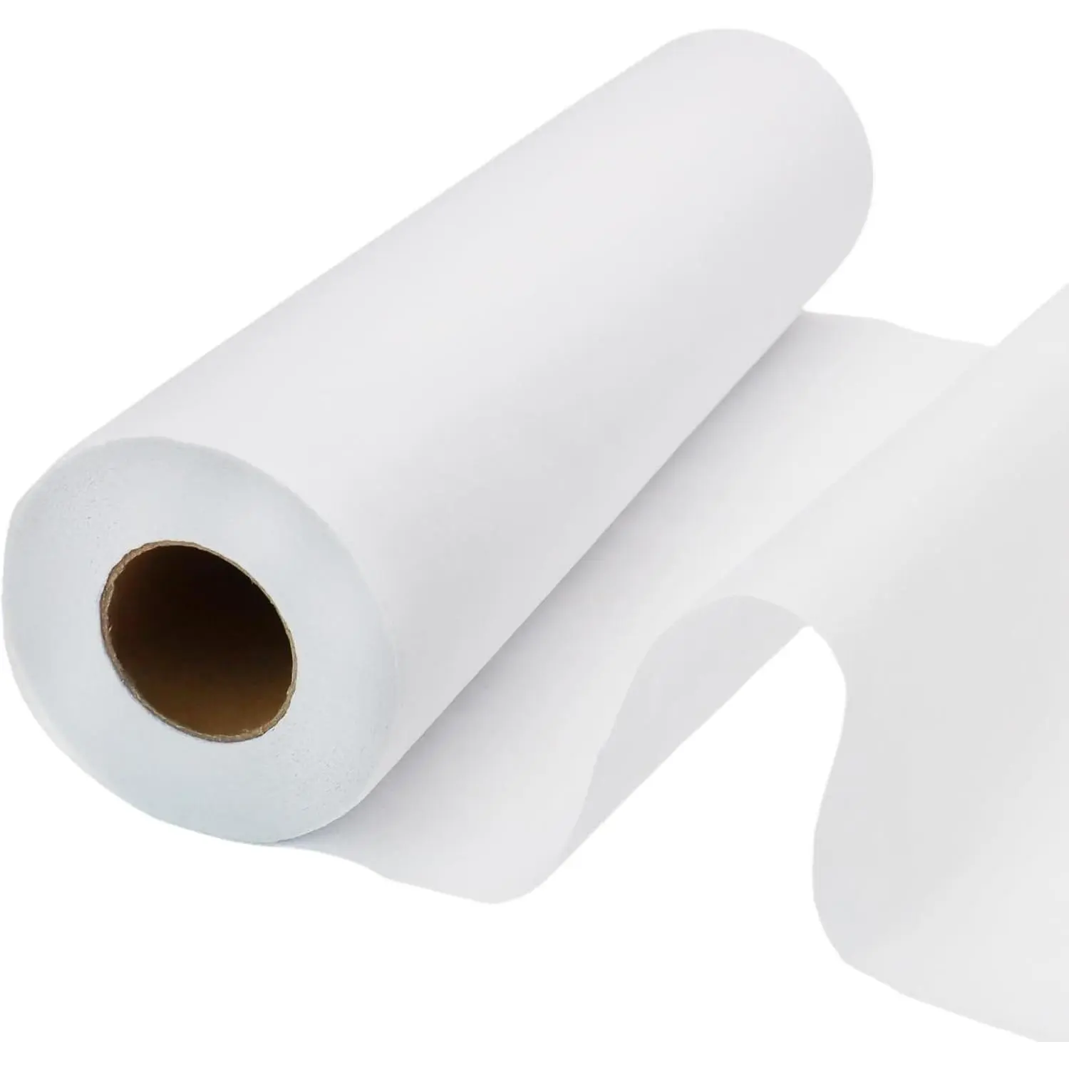 Lightweight Fusible Interfacing for Sewing, 11.8 Inch x 30 Yards Iron  Fusible Fleece Fabric Single Sided Bonding Web, Non Woven White Fusible Batting for Fabric Embroidery Quilting