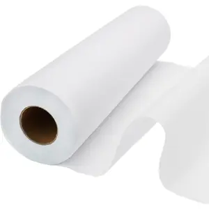 Lightweight Fusible Interfacing for Sewing, 11.8 Inch x 30 Yards Iron  Fusible Fleece Fabric Single Sided Bonding Web, Non Woven White Fusible Batting for Fabric Embroidery Quilting