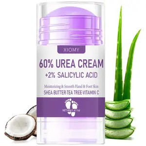 60% Urea Foot Care Cream, Hyaluronic Acid Anti-Crack Moisture, Natural Non-Greasy Formula, Low Sensitivity Safe, Suitable for Dry Heels
