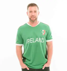 Malham USA Ireland Breathable Soccer Jersey (Green Large)