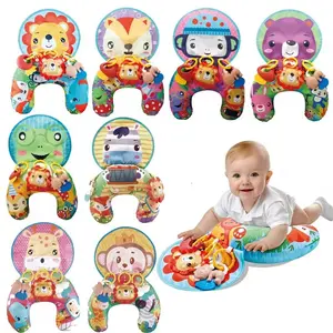 U-Shaped Toy, Animal and Fruit Color Design, Developmental Plaything, Rattle Maracas Sensory, Enhances Motor Skills, Ideal for Kids