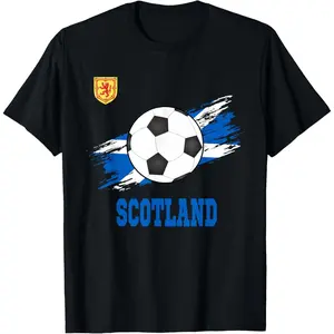 Scotland Soccer Scottish Football Scots Futbol T-Shirt