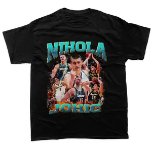 Nikola Jokic vintage Rap T-shirt and Hoodie