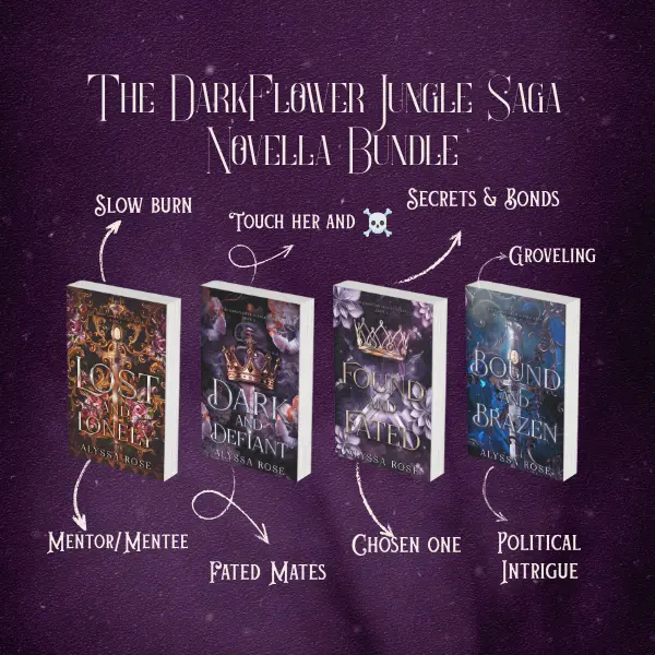 The DarkFlower Jungle Saga Novella Book Bundle - Signed Books, Art Prints, and Additional Extras