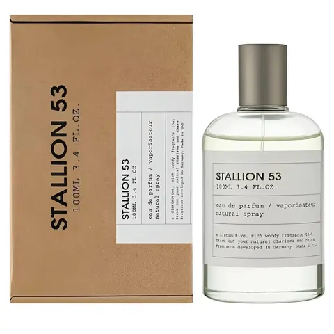 Stallion 53 Unisex Eau De Parfum, 100ml (3.4 fl oz) - Amber, Woody, Musk, Spicy, Bold Fragrance for Beauty & Personal Care