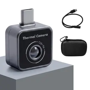 Thermal Camera, Thermal Imaging Camera for Android, 128x96 Ture IR Resolution  Camera, 14? to 842?(-10? to 450?), 10 Color Palettes