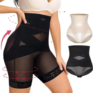 Shapewear for Women Tummy Control, High Waisted Body Shaper Shorts Butt Lifting Thigh Slimmer Shapewear Under Dress Smooth Womenswear Seamless Everyday