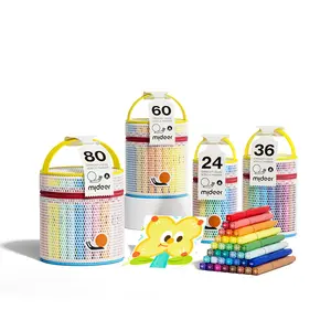 MiDeer Liquid Acrylic Markers for kids, Non-Toxic Paint Pens for Kids, Easy Grip Quick Dry Art Supplies for Rock Painting, Crafts, Easter Eggs, Ceramic & Canvas