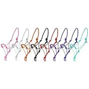 Twisted Cowboy Knot Rope Halter Twisted Cowboy Knot Rope Halter