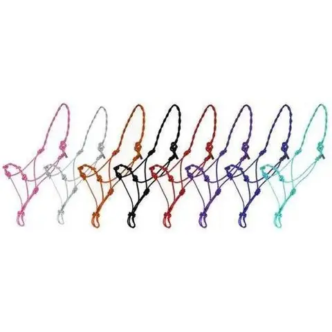 Twisted Cowboy Knot Rope Halter Horse tack