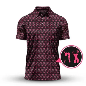Style Body Art Pattern Polo Shirt Performance Short Sleeve Golf