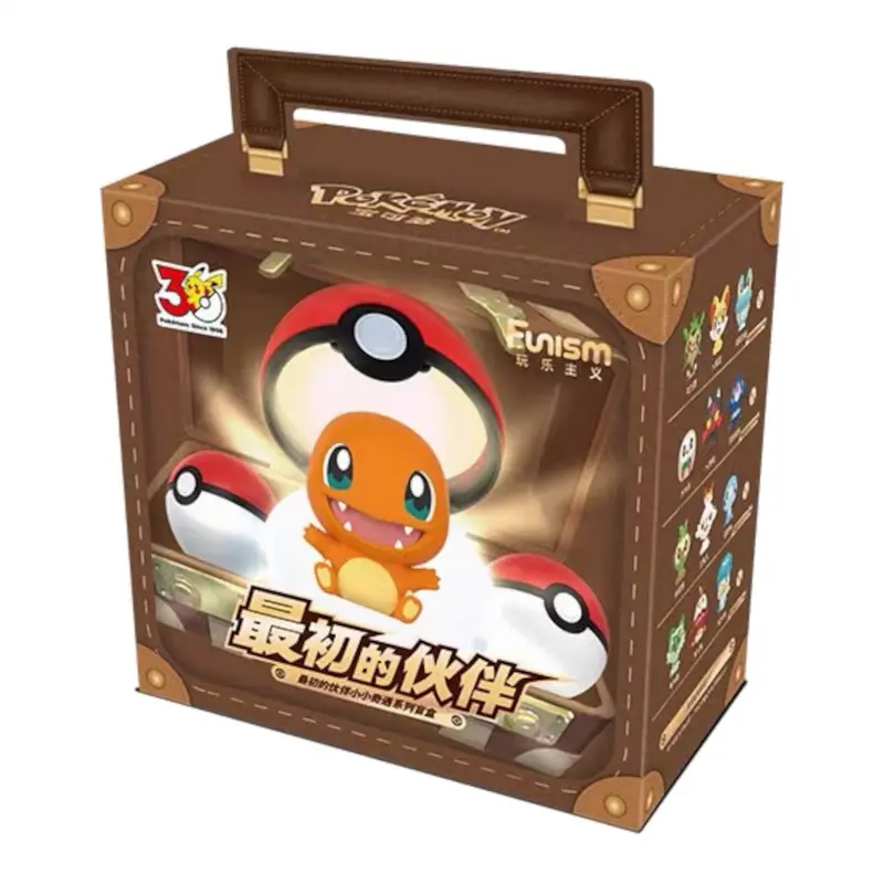 [CN] FUNISM Pokémon 30th Anniversary Starters Palmsize Wonders Pokeball Suitcase - Simplified Chinese - BLIND BOX