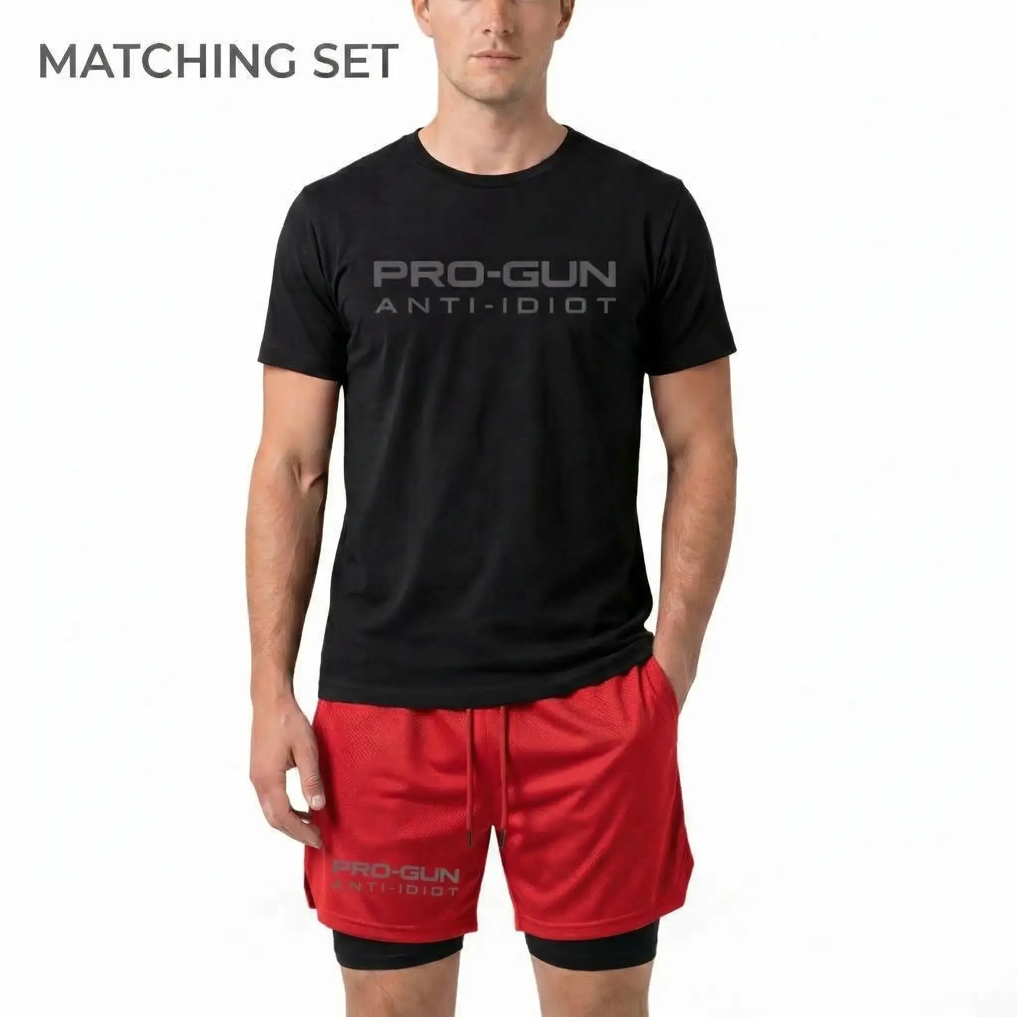 T-shirt + Redshorts
