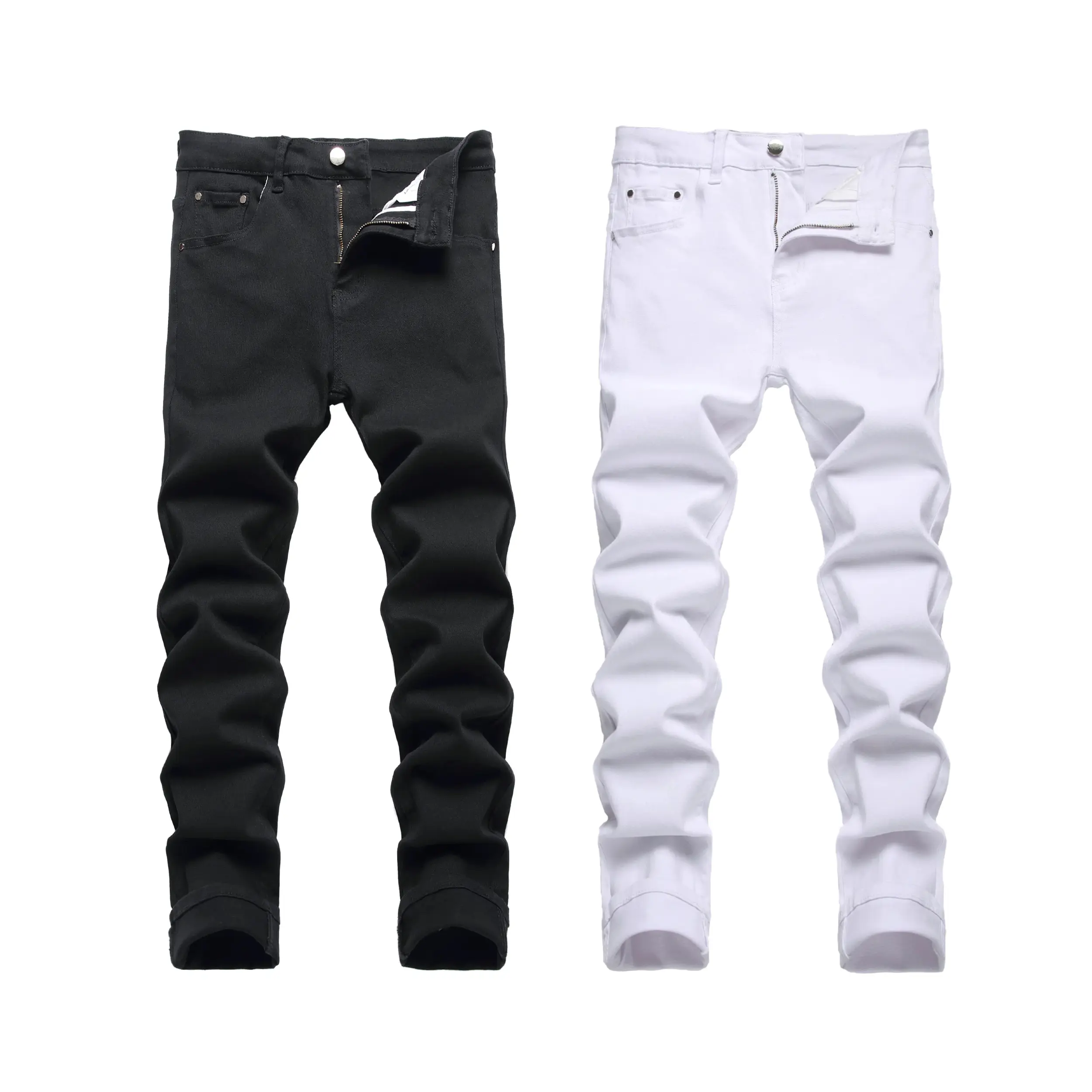 (2 Pack)Black-White