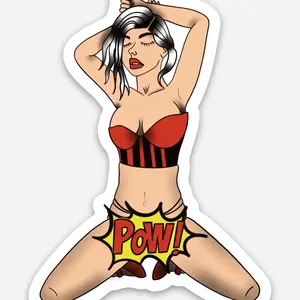Pow sticker