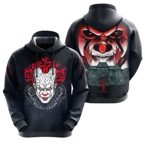 IT We All Float Down Here All Over Print Hoodie