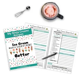 My Ninja Creami Recipe Book- Soft Cover-Spiral Bound