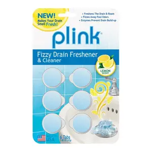 212 MAIN Plink PDF12T Fizzy Drain Freshener & Cleaner, Household Drain Maintenance Solution