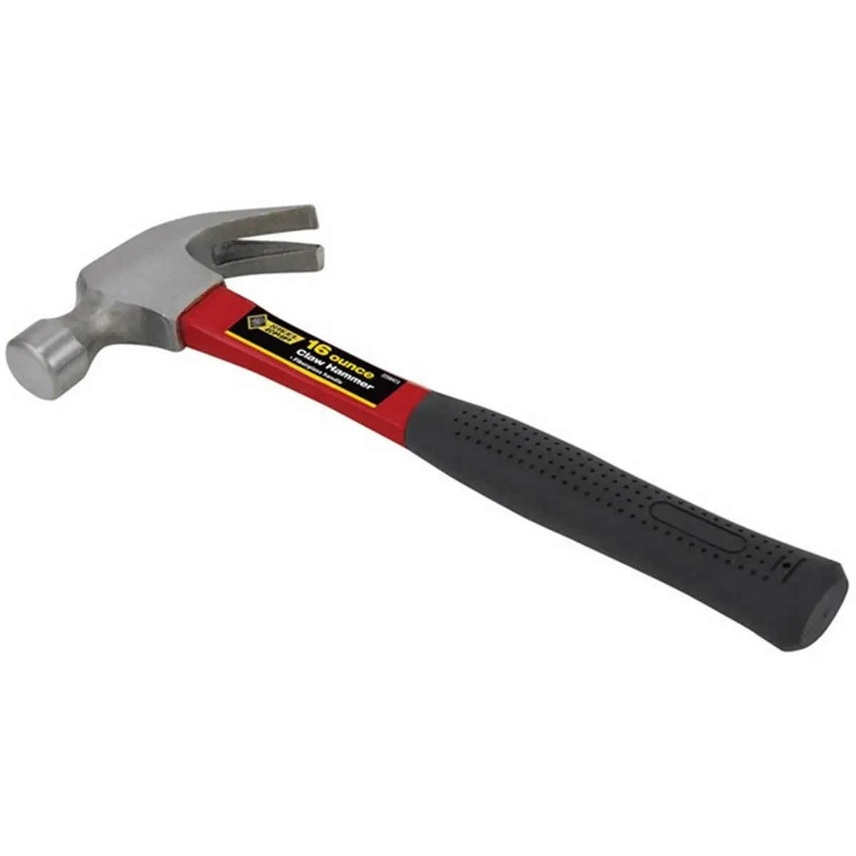 Steel Grip 2258473 All-Steel 16 oz Claw Hammer, Heavy-Duty Hand Tool for Construction & DIY Projects, All-Steel Claw Hammers
