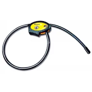 212 MAIN Master Lock 470-8413DPF Adjustable Length Lock - 6 in x 3/8 in Adjustable Locking Cable, Weatherproof, Cut-Resistant, M1 Keyway, Removable KD