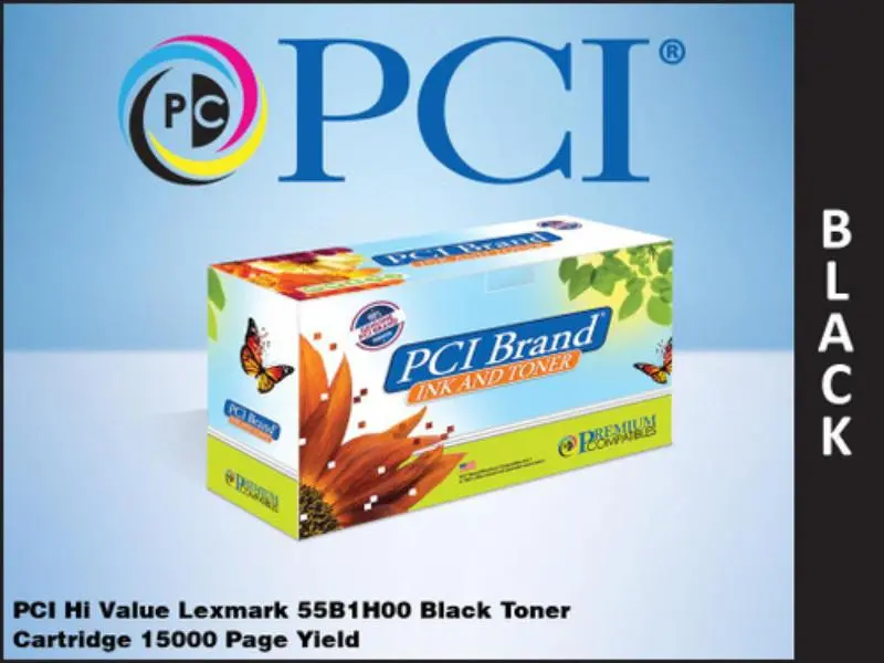 Lexmark HVB-55B1H00 Reliable Black Hi-Value Toner Cartridge - 5% Coverage, 15000 Page Yield, Compatible with Lexmark MS/MX Series (MS331, MS331dn, MS431, MS431adn, MS431dn, MS431dw, MX331, MX331adn, MX431, MX431adn, MX431adw) Office Imaging Supply